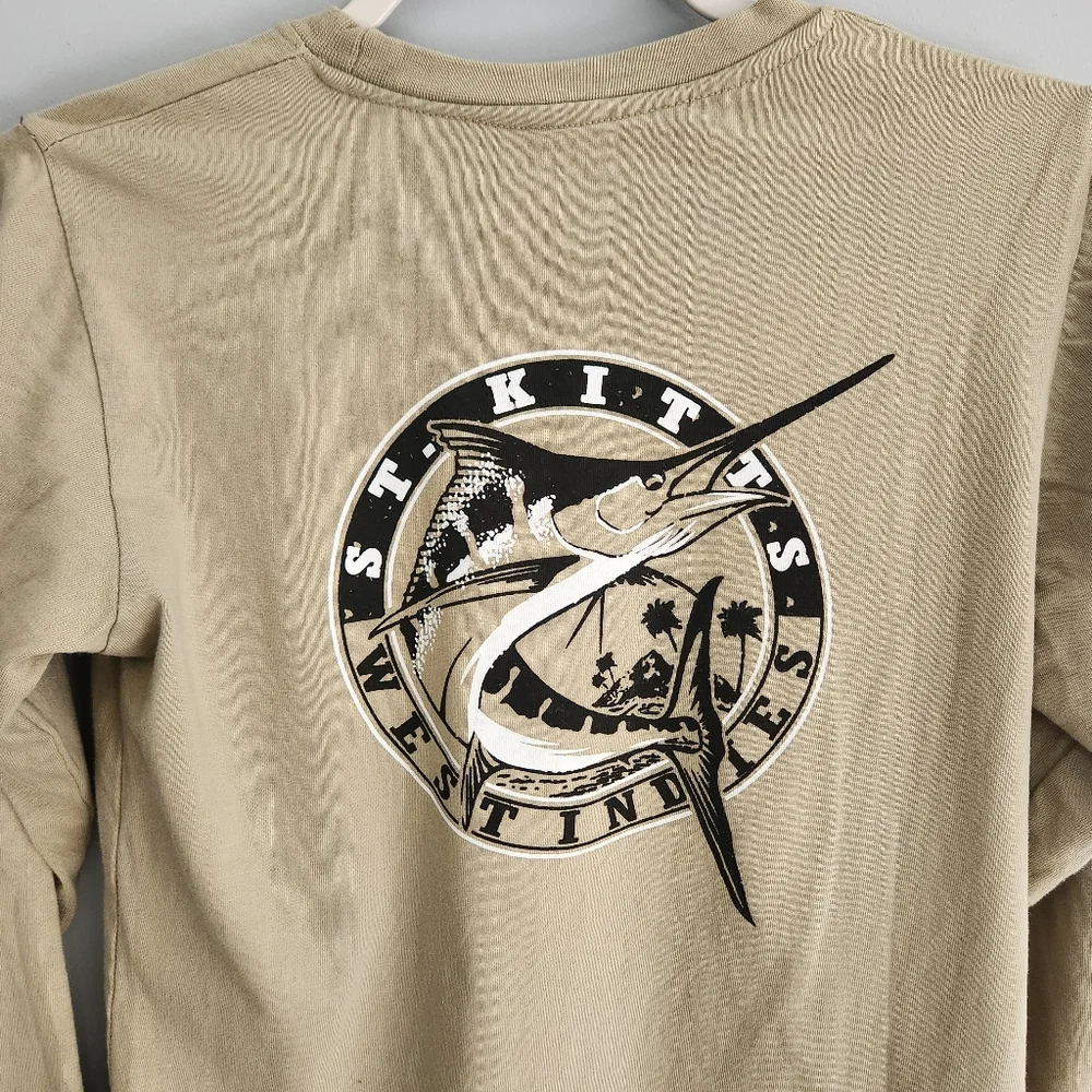 Kid's St. Kitts West Indies Long Sleeve Tshirt
